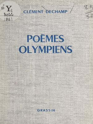 cover image of Poèmes olympiens